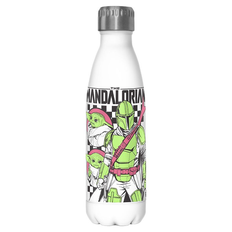 Star Wars Mando Checks 17-oz. Water Bottle