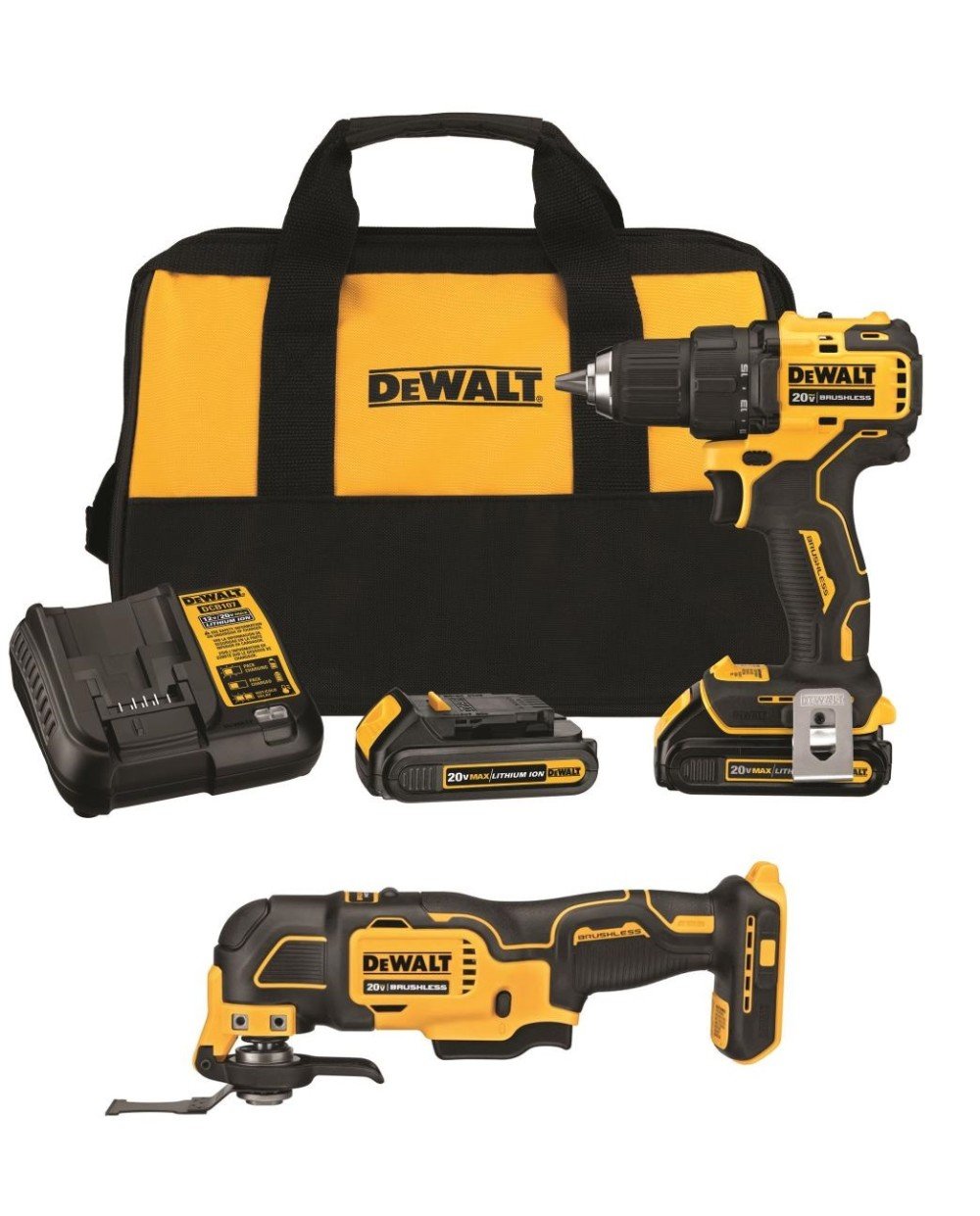 DEWALT 20V MAX 2 Tool Combo Kit DCD708C2-DCS354B from DEWALT