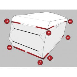 Adco 74841 Travel Trailer Storage RV Cover - 20'1