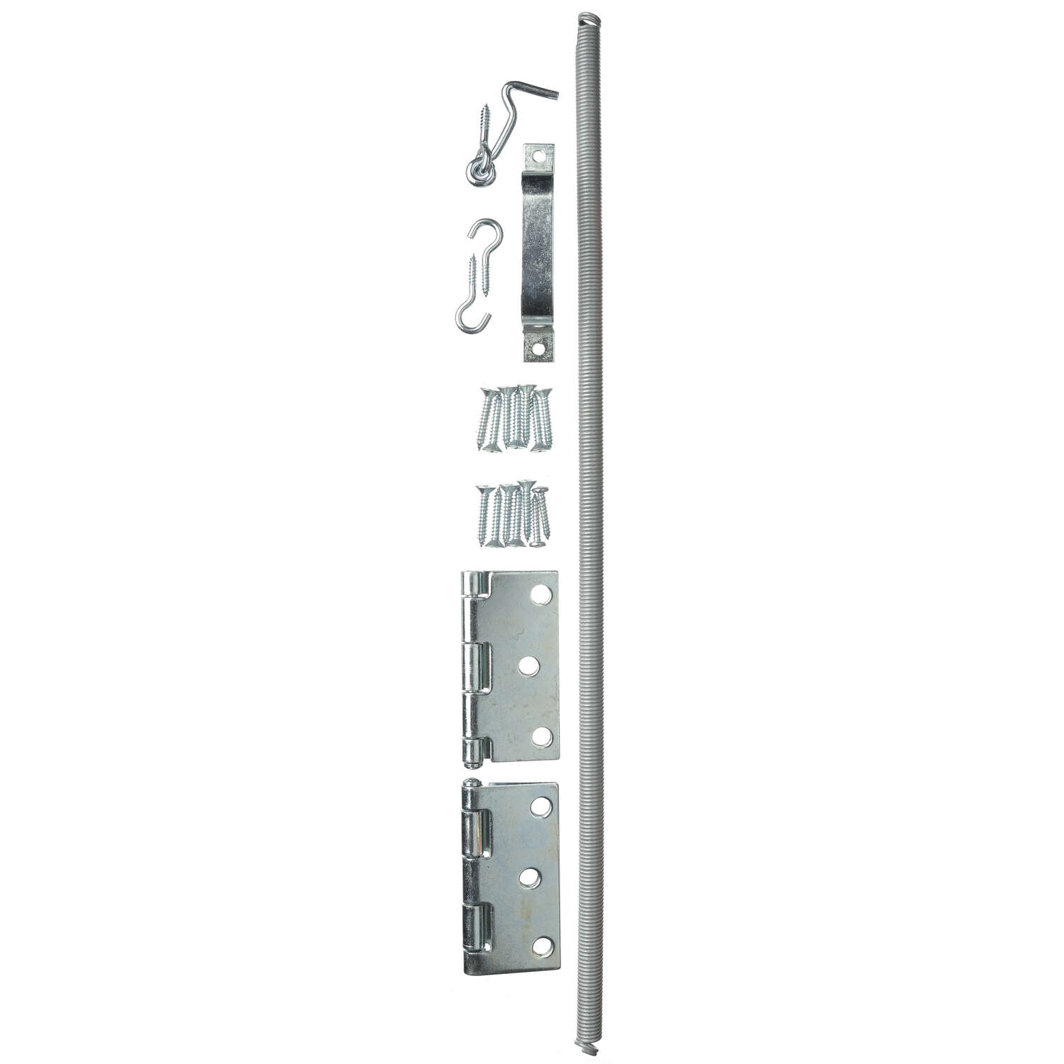 Ace Galvanized Silver Steel Screen/Storm Door Hardware Set 1 pk