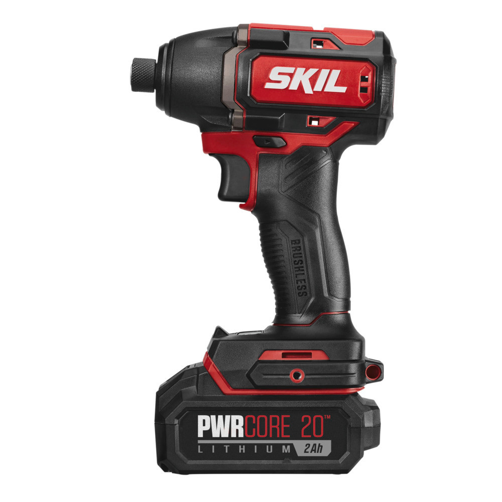 Skil PWRCORE 20? Brushless 20V Hex Impact Driver Kit 1/4 ;