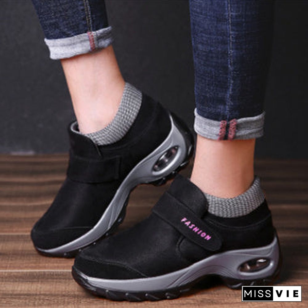 Women Shoes Sneakers Round Toe Medium Heel halter Shoes