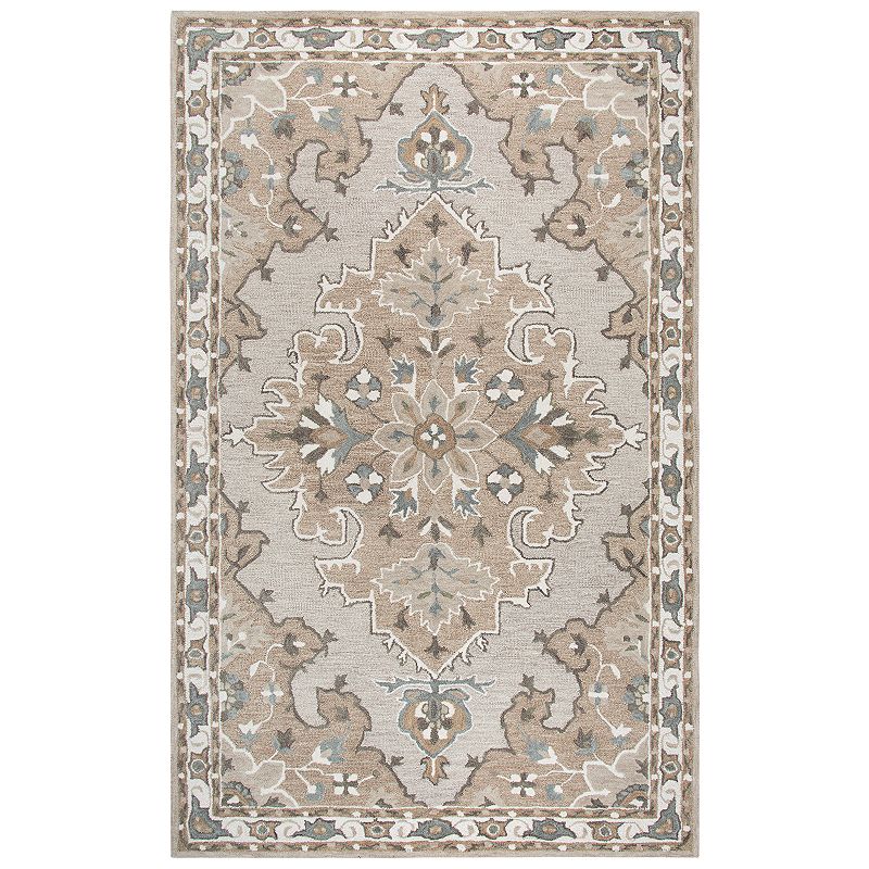 Rizzy Home Alice Resonant Collection Medallion Rug