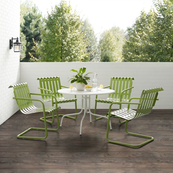 Gracie 5Pc Outdoor Metal Dining Set