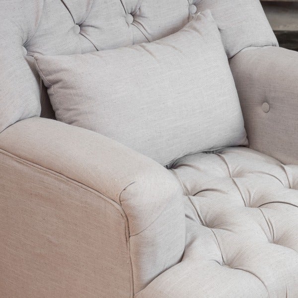 Anastasia Tufted Armchair by Christopher Knight Home