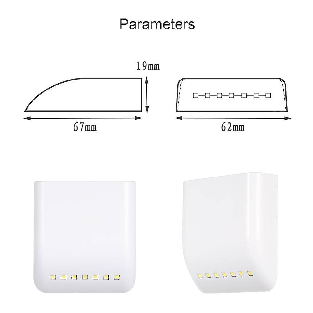 Dc12v 1.75w Capacitive Sensor 7 Led Under Cabinet Light Lamp For Kitchen Closet Shoescase Display No.258581