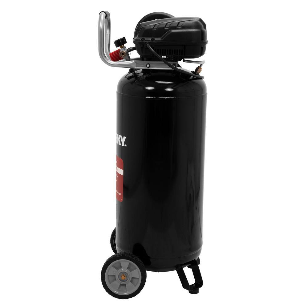 Husky 20 Gal. 200 PSI Oil Free Portable Vertical Electric Air Compressor C202H