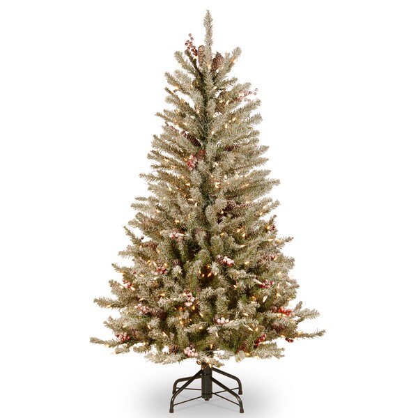 National Tree Company 4 ft. PreLit Slim Dunhill Fir