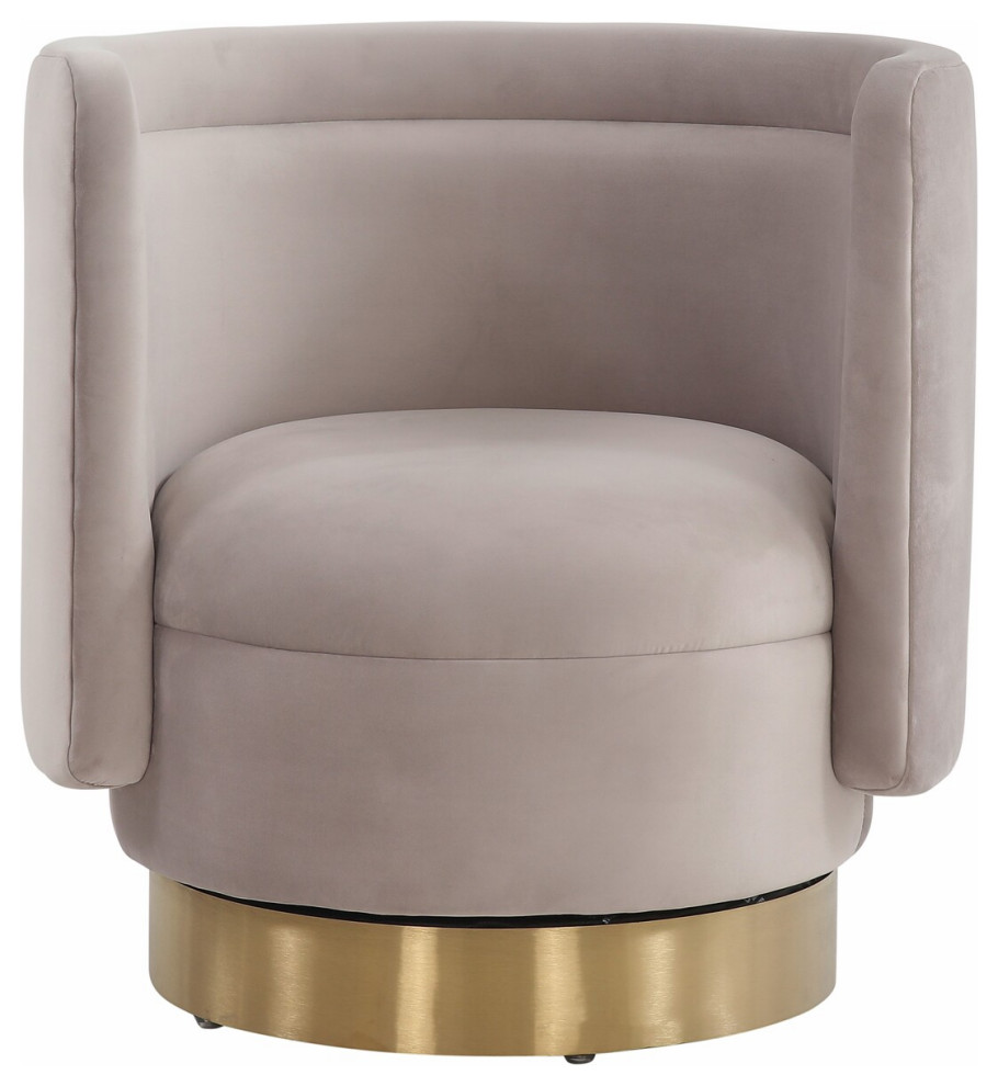 Safavieh Couture Brynlee Swivel Accent Chair   Contemporary   Armchairs And Accent Chairs   by Safavieh  Houzz