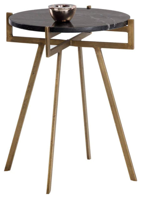 Yasmina Side Table   Contemporary   Side Tables And End Tables   by Rustic Home Furniture Deco  Houzz