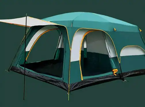 Outdoor Waterproof 8 12 Person Hiking Beach Folding Automatic Pop up Instant Camping Tent