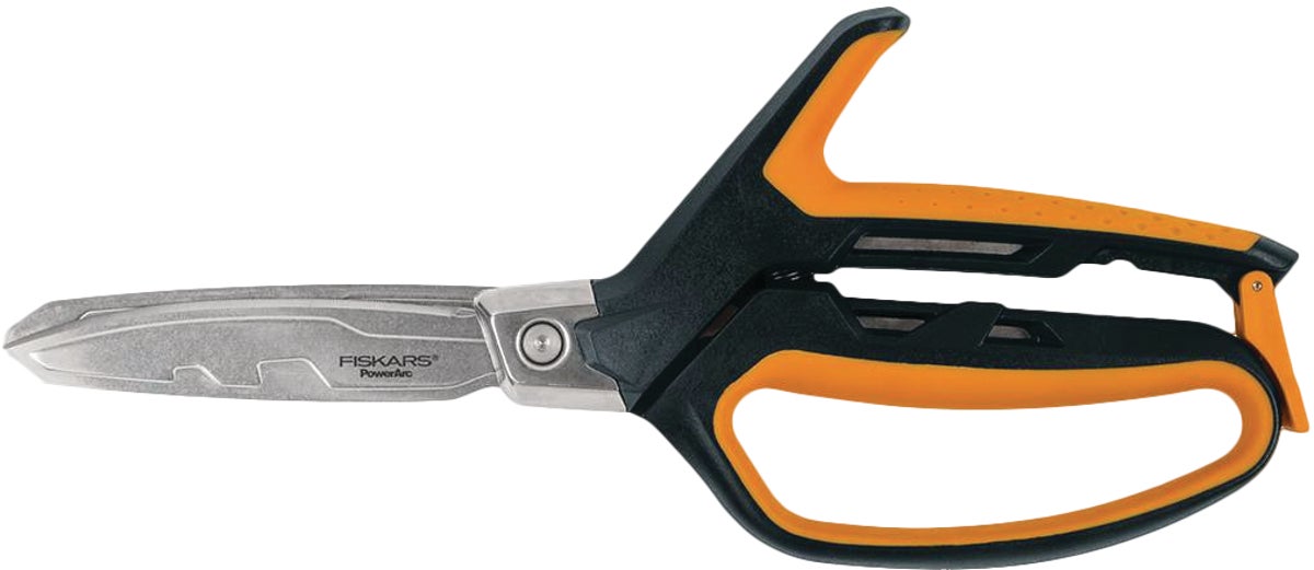 Fiskars PowerArc Easy Action Scissors 3-3 4 In.