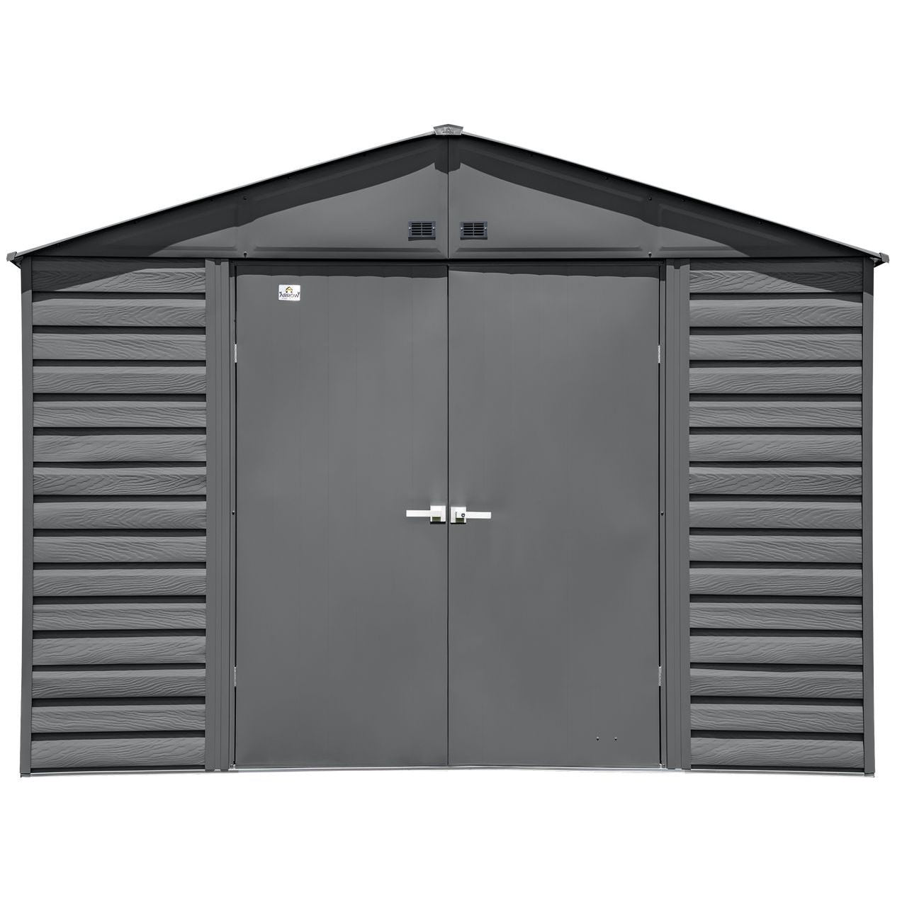 Arrow Select Steel Storage Shed, 10x14, Charcoal