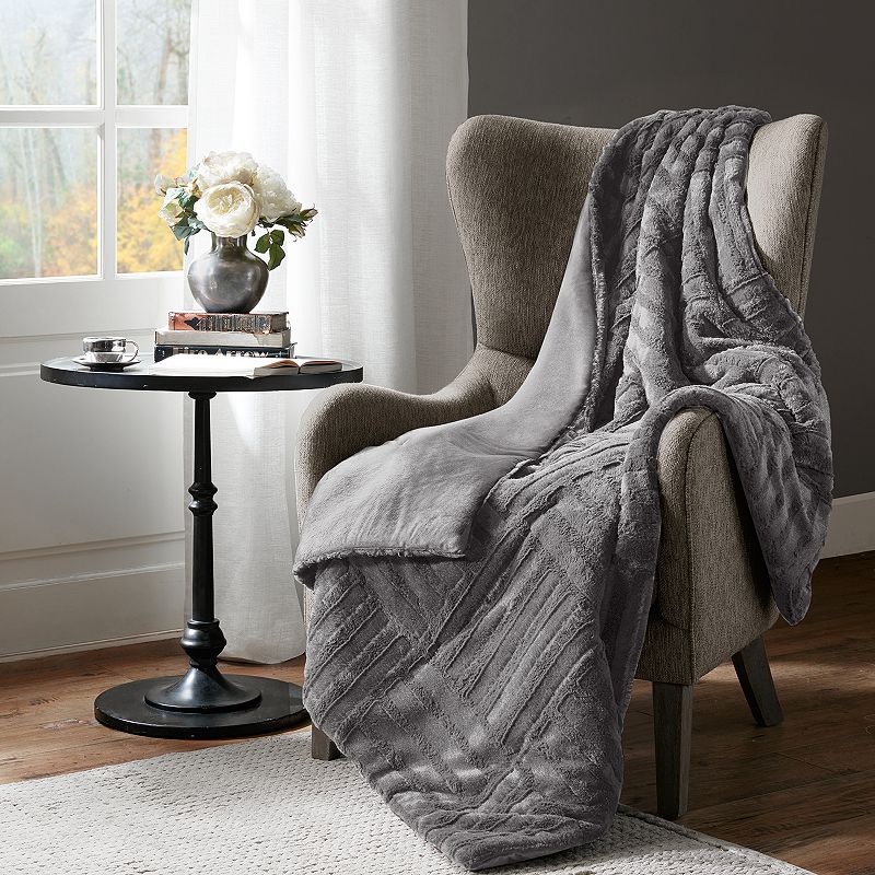 Madison Park Arctic Down-Alternative Ultra Plush Throw Blanket