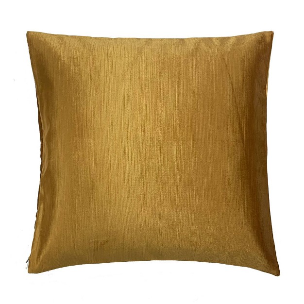 Classic Vintage Square Throw Pillow Gold The Pillow Collection