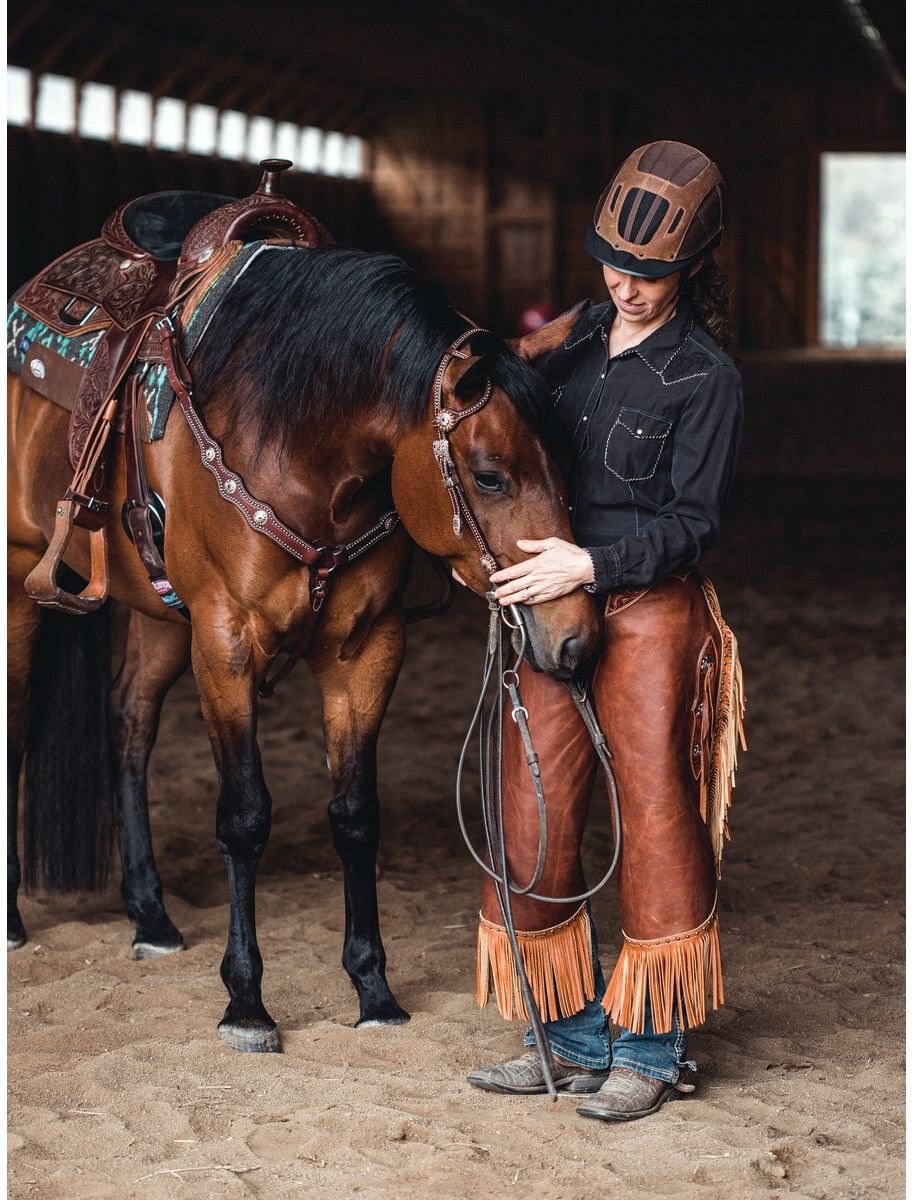 Weaver Leather Stacy Westfall Showtime Sliding Ear Horse Headstall