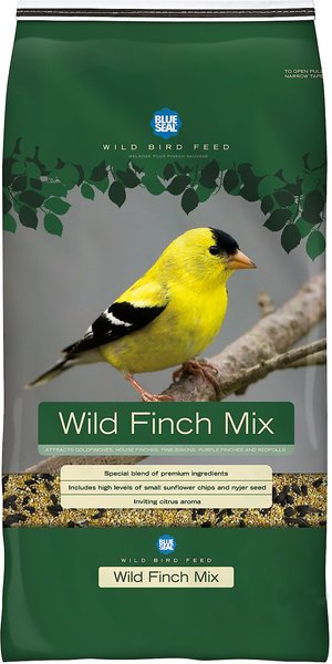 Blue Seal Wild Finch Mix Bird Food， 20-lb bag