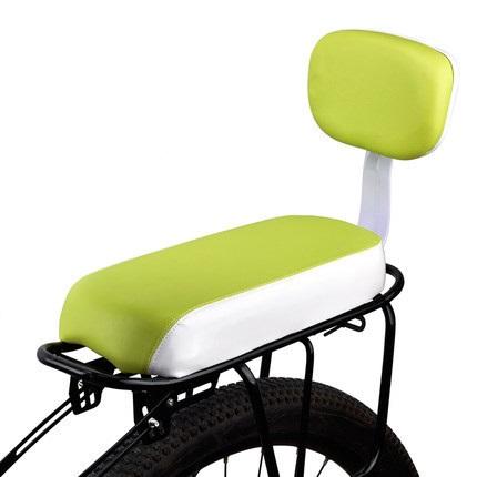 Bike Saddle Shockproof Cycling Seat MTB Road Bicycle Cushion Color Logo Pu Leather Bicycle Rear Seat for Kid