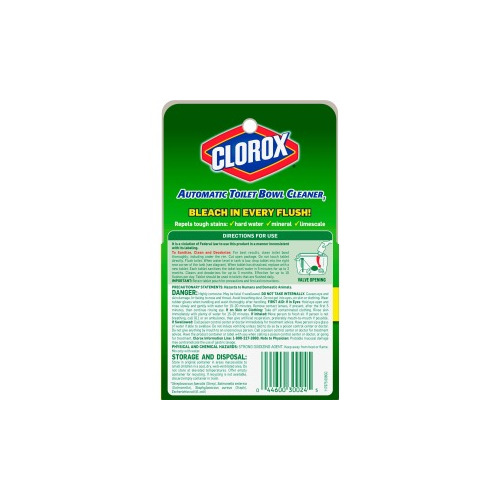 Clorox Ultra Clean Toilet Tablets Bleach  CLO30024