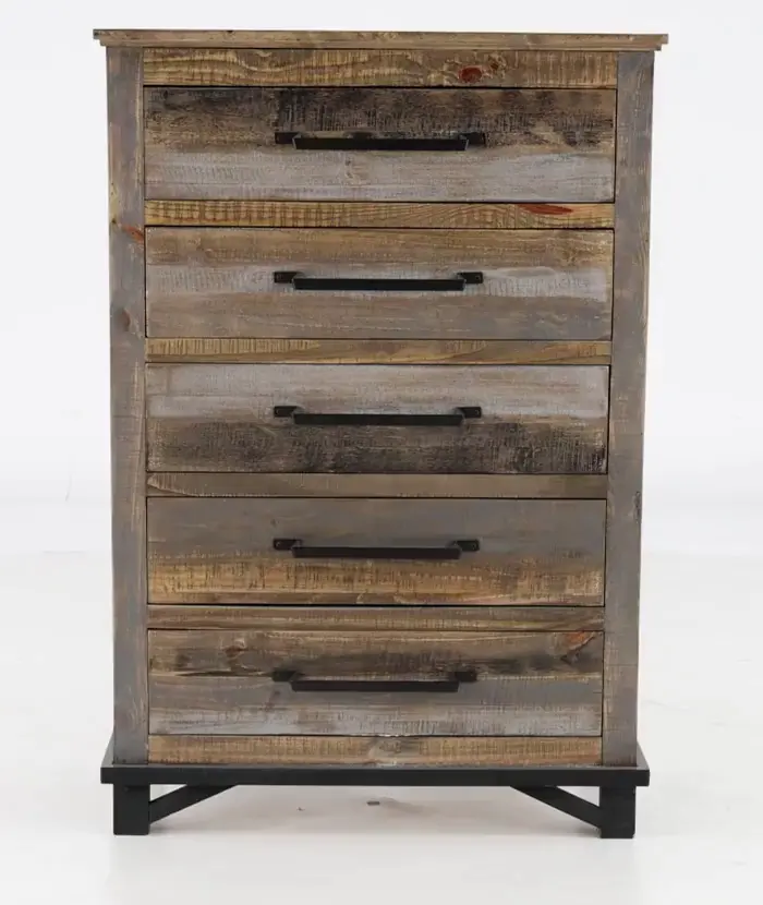 Loft Rustic Pine Chest of Drawers