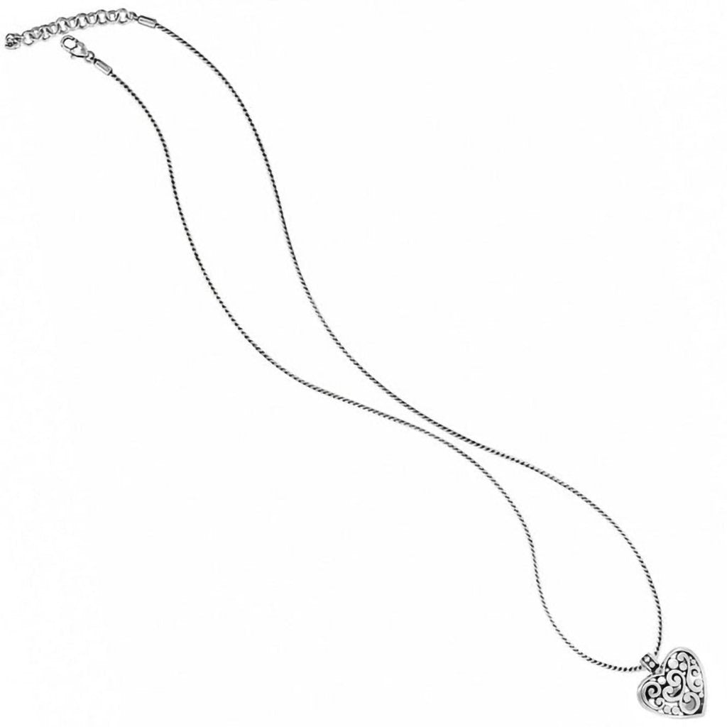 Brighton - Contempo Heart Badge Clip Necklace