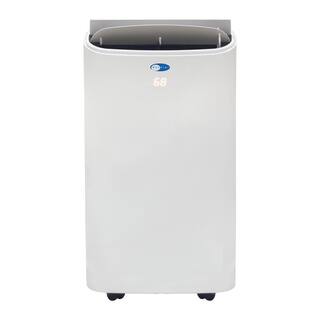 Whynter 14000 BTU Dual Hose Portable Air Conditioner in 10000 SACC DOE in White with HEPA and Activated Carbon Filter ARC-147WF