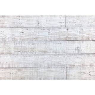 Easy Planking Thermo-treated 14 in. x 5 in. x 4 ft. White Barn Wood Wall Planks (10 sq. ft. per 6-Pack) E-104