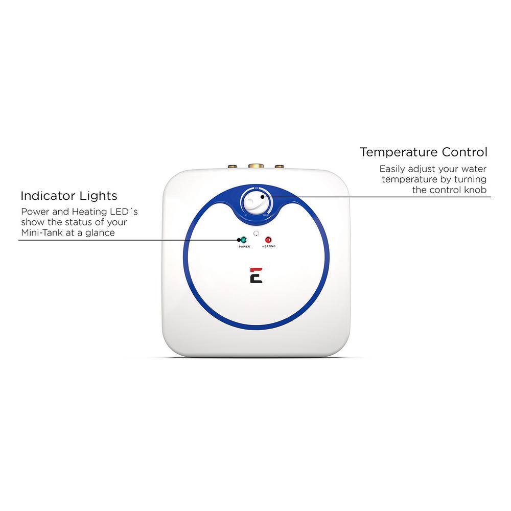 Eccotemp EM 4.0 Point-Of-Use 4.0-Gal. 1440-Watt 110120-Volt Electric Mini Tank Water Heater EM-4.0