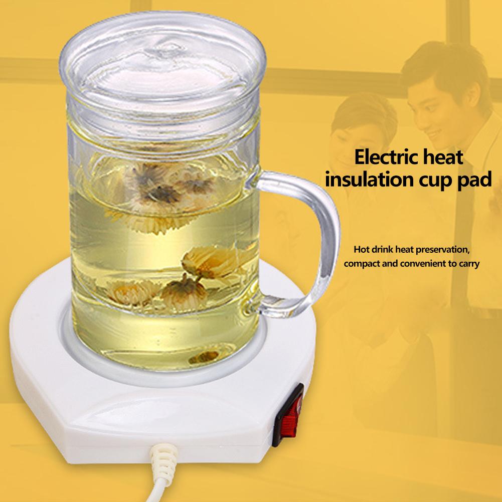 220V Warmer Heater Pad Electric Powered Coffee Tea Milk Mug Cup Warmer Mat