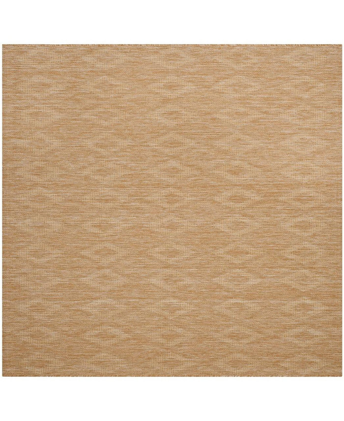 Safavieh Courtyard CY8522 Natural 6'7 x 6'7 Square Outdoor Area Rug