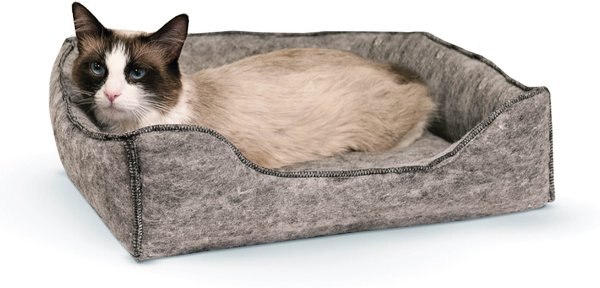 KandH Pet Products Amazin' Kitty Lounge Sleeper Cat Bed