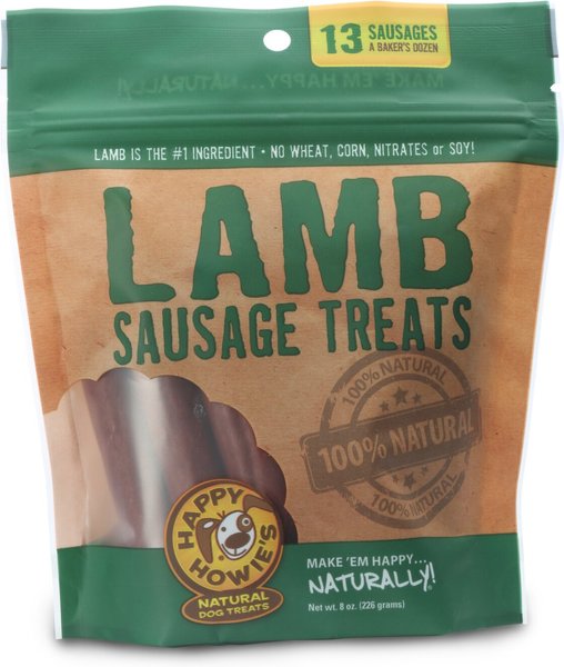 Happy Howie's Lamb Sausage Dog Treats