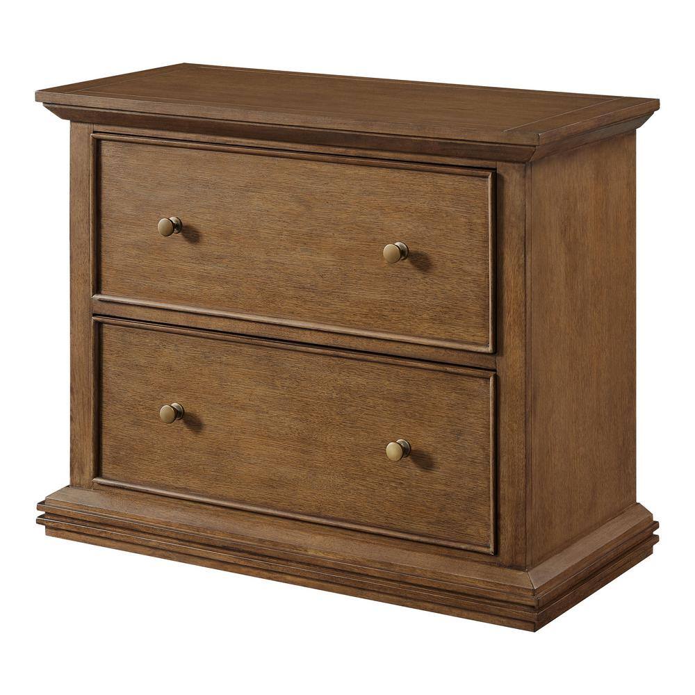 Home Decorators Collection Eldridge Wood File Cabinet in Haze Brown HD07-F01WD