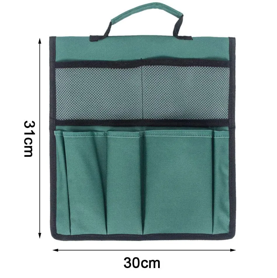 2023 Foldable Portable Gardening Storage Organizer Hand Tool Storage Stool Pouch Tote Bag Garden Tote