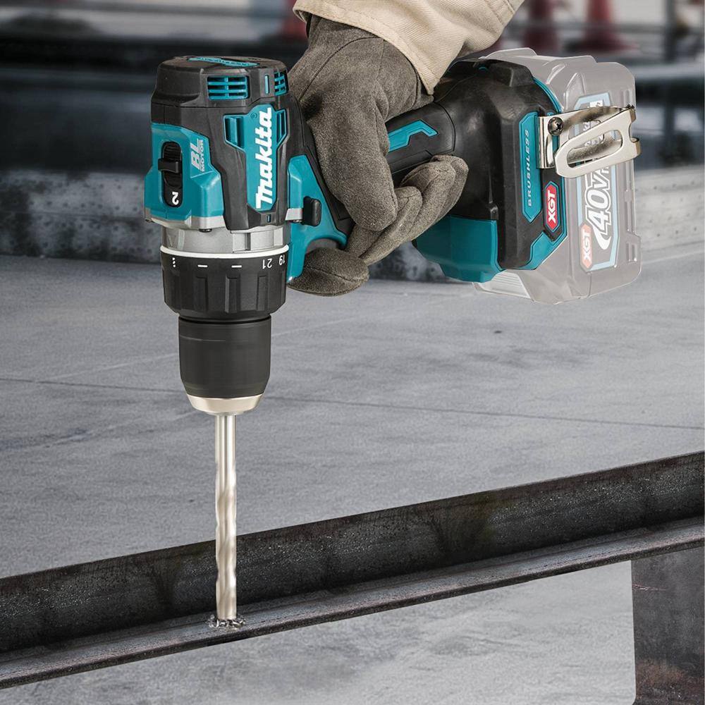 Makita 40V Max XGT Compact Brushless Cordless 12 in. Driver-Drill Tool Only GFD02Z