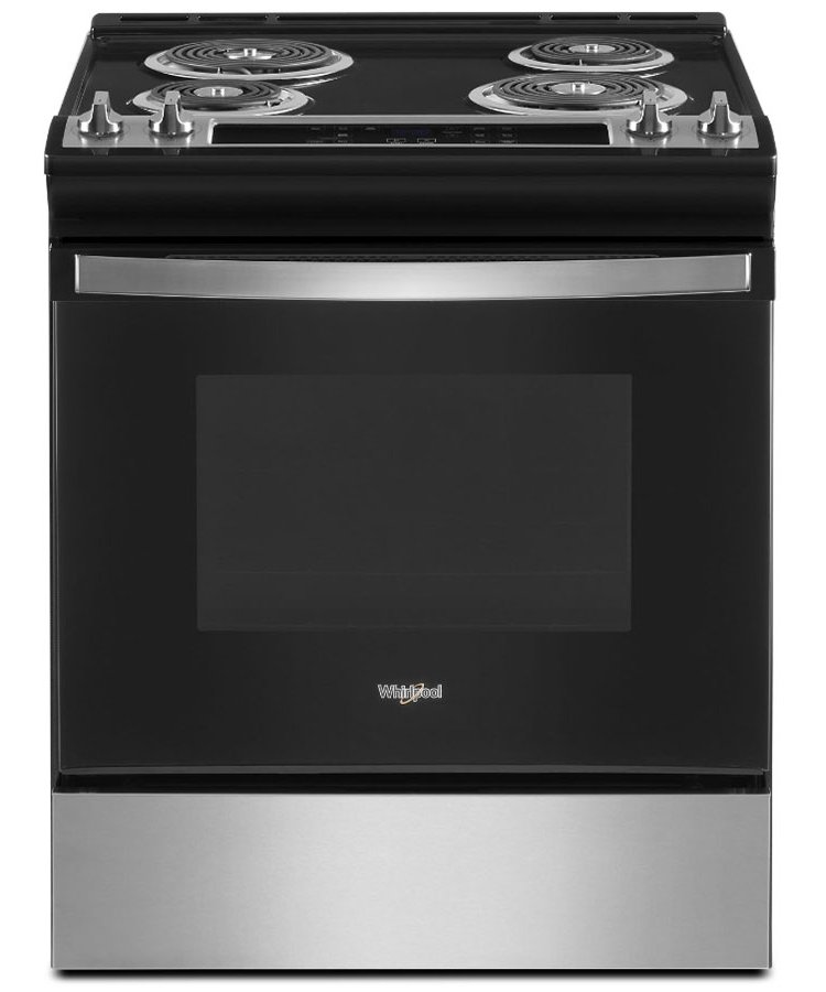 Whirlpool ADA 4.8 Cu. Ft. Stainless Steel Electric Range With Frozen Bake Technology