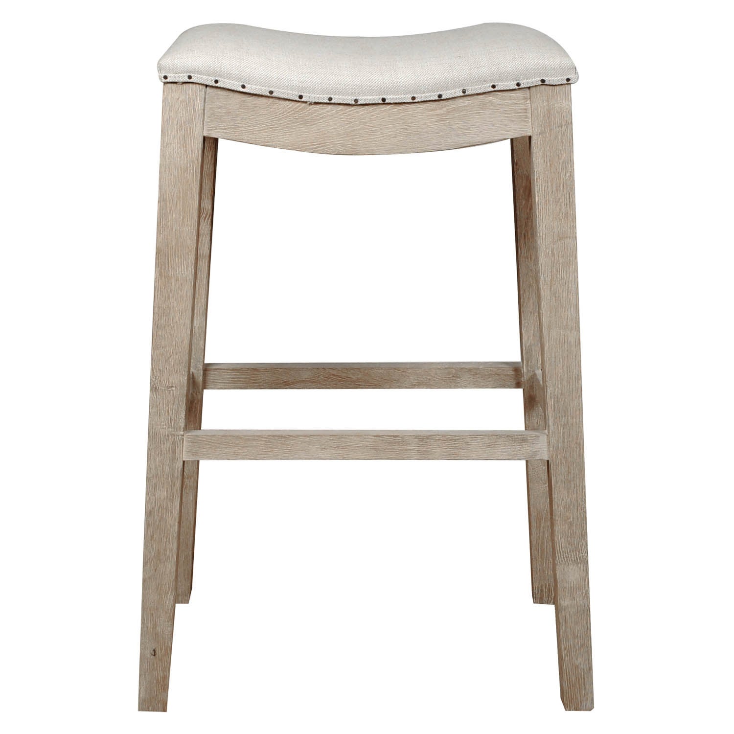 Upholstered Barstool - 31 H x 21 W x 14 L Inches