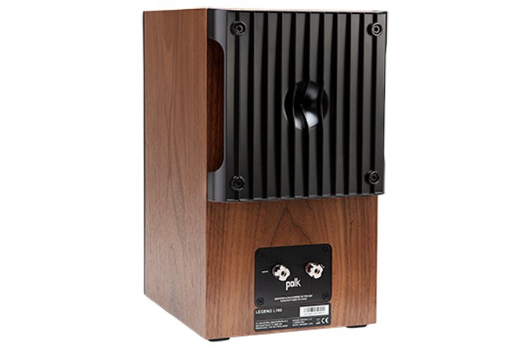 Polk Audio Legend Series L100 Premium Brown Walnut Bookshelf Speakers (Pair)