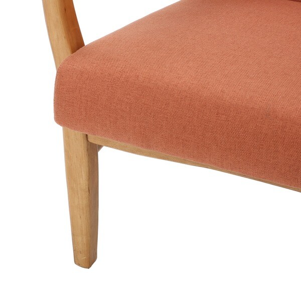 Perseus Mid-Century Fabric Club Chair by Christopher Knight Home