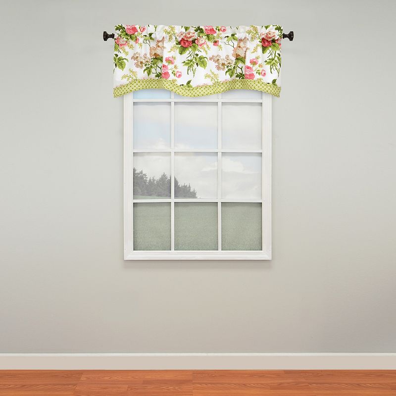 Waverly Emma's Garden Window Valance - 52'' x 18''