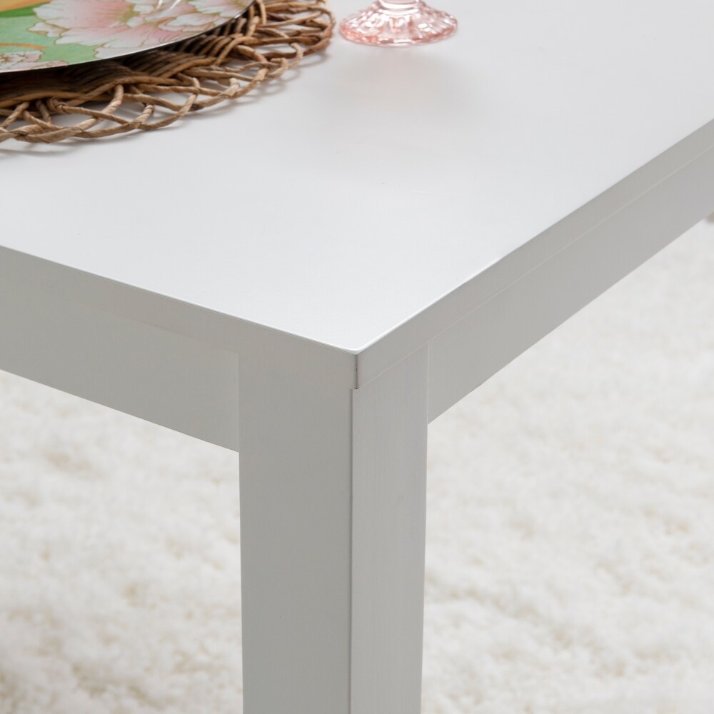 Castine White Dining Table