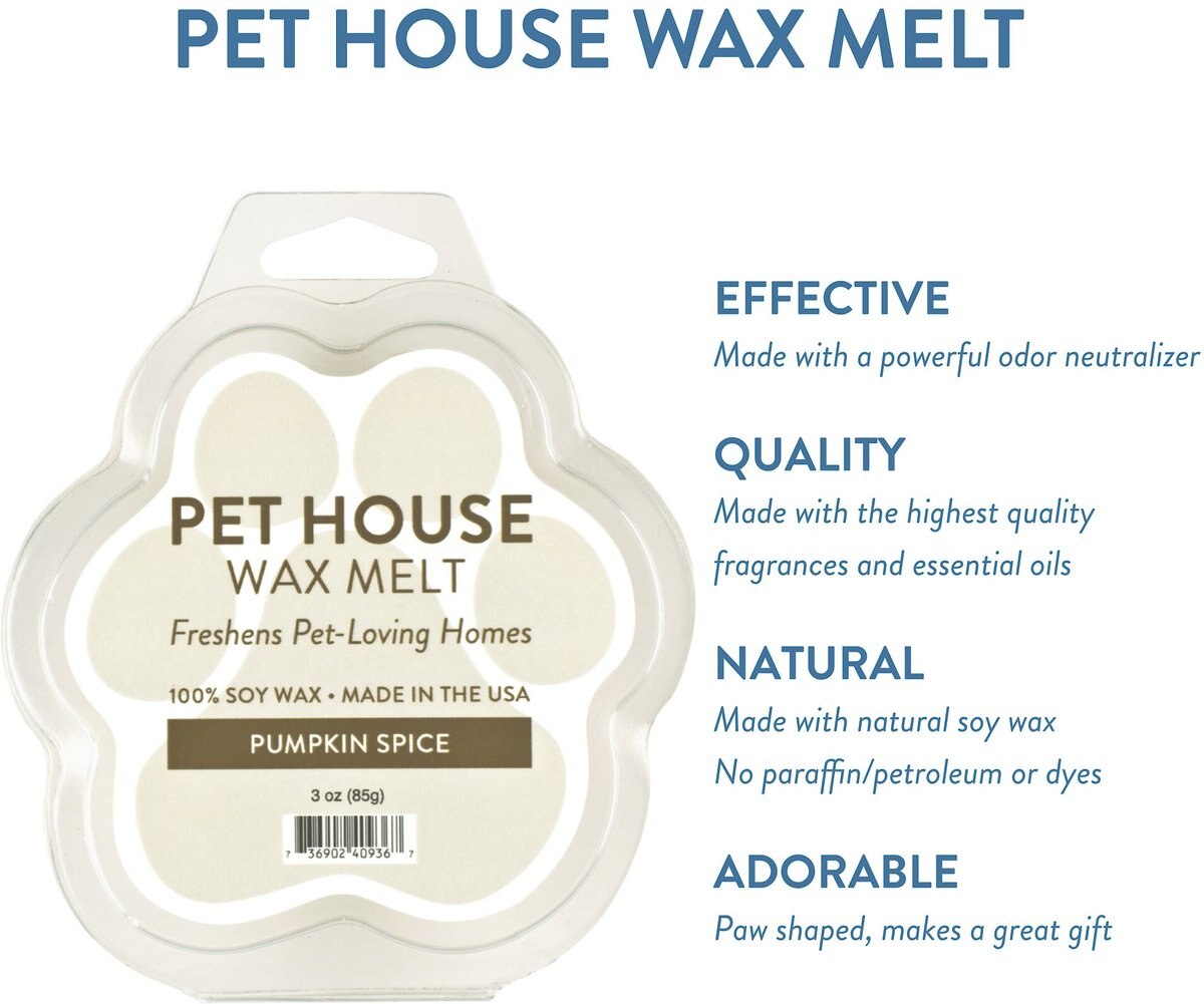 Pet House Pumpkin Spice Natural Soy Wax Melt