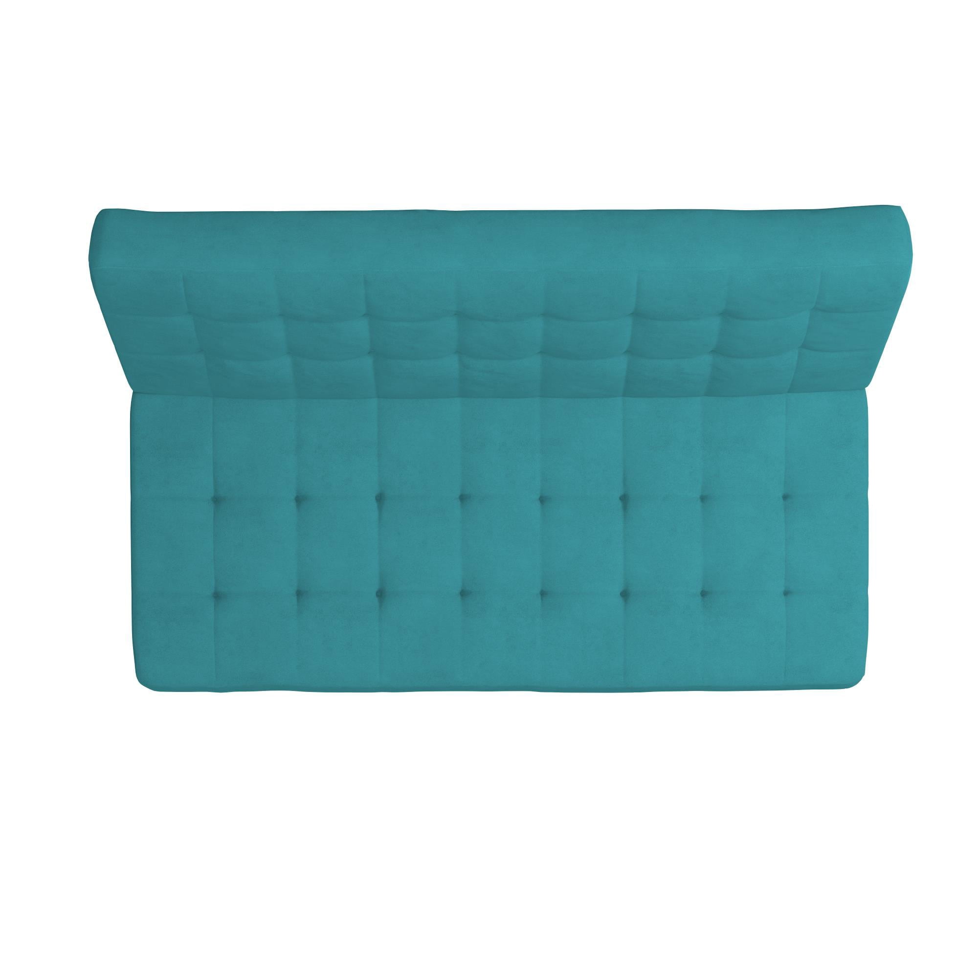 DHP Milo Kids Sofa Futon, Teal