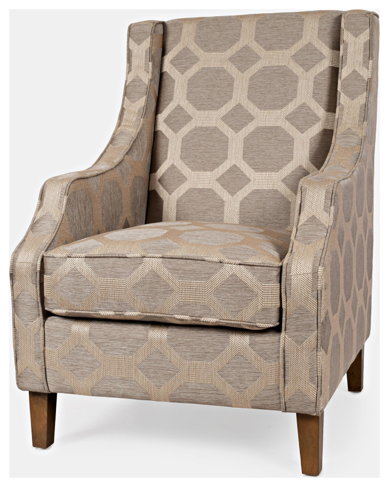 Sanders Accent Chair  28x41   Transitional   Armchairs And Accent Chairs   by Kolibri Decor  Houzz