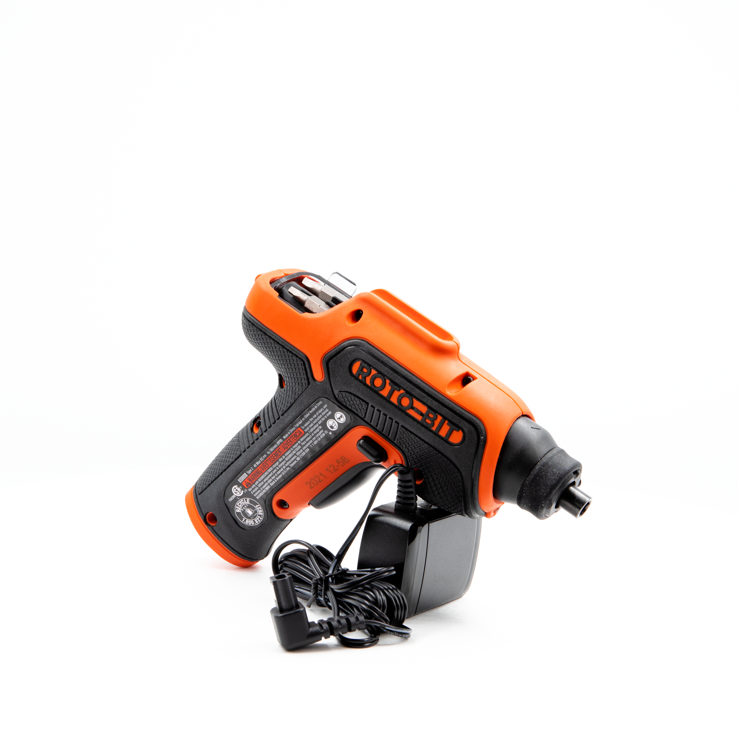 4V Max* Cordless Screwdriver With Bit Storage