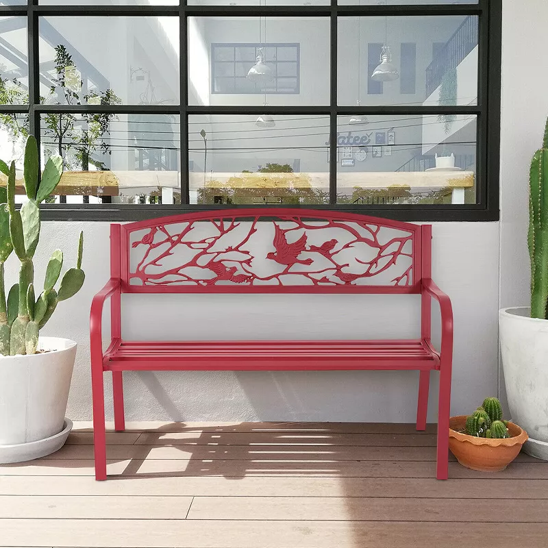 Patio Garden Bench Park Yard Outdoor Furniture