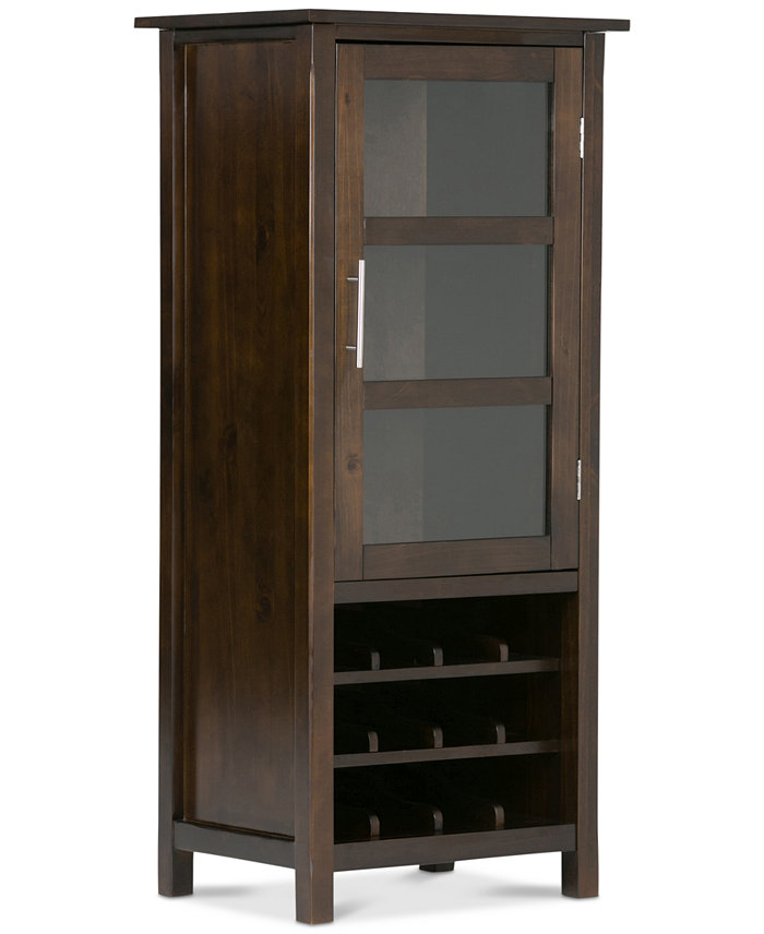 Simpli Home Easton High Storage Wine Rack