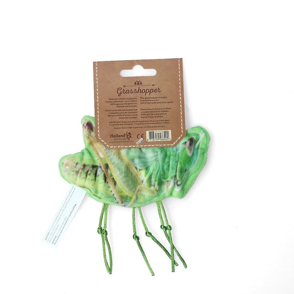 Grasshopper Cat Toy Filled With Catnip