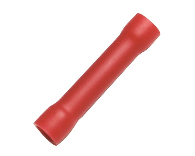 Uriah Butt Splices 22-18 Awg Pvc Red 20 Pcs -UA610100