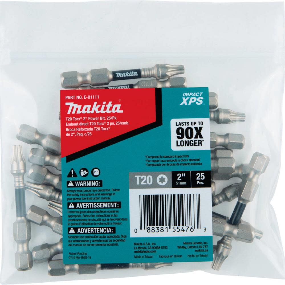 Makita Impact XPS T20 Torx 2